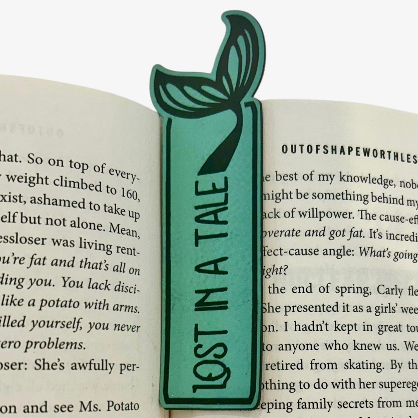 Life is Better With a Cat Bookmark - Leather or Wooden