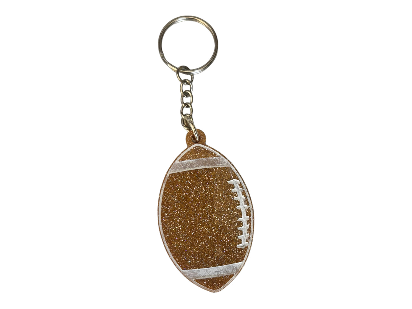 Sports Resin Keychains - Soccer, Volleyball, Basketball, Baseball, Football