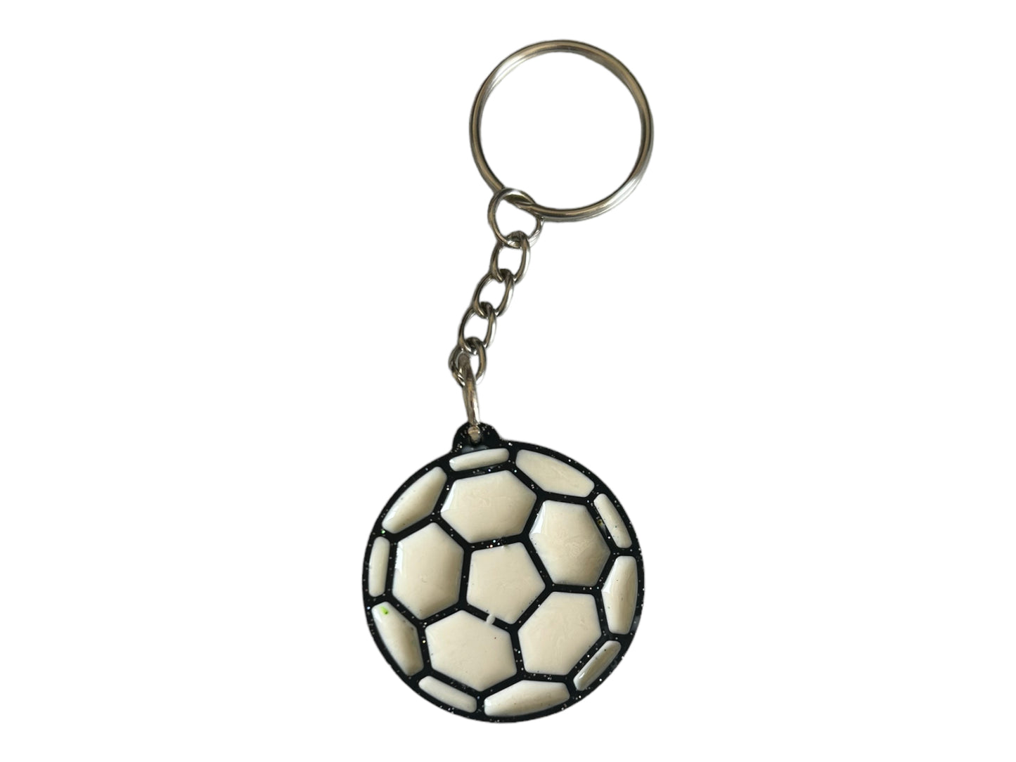 Sports Resin Keychains - Soccer, Volleyball, Basketball, Baseball, Football