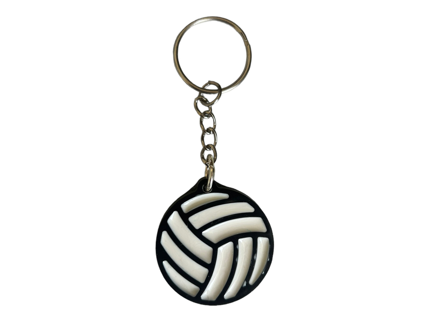 Sports Resin Keychains - Soccer, Volleyball, Basketball, Baseball, Football