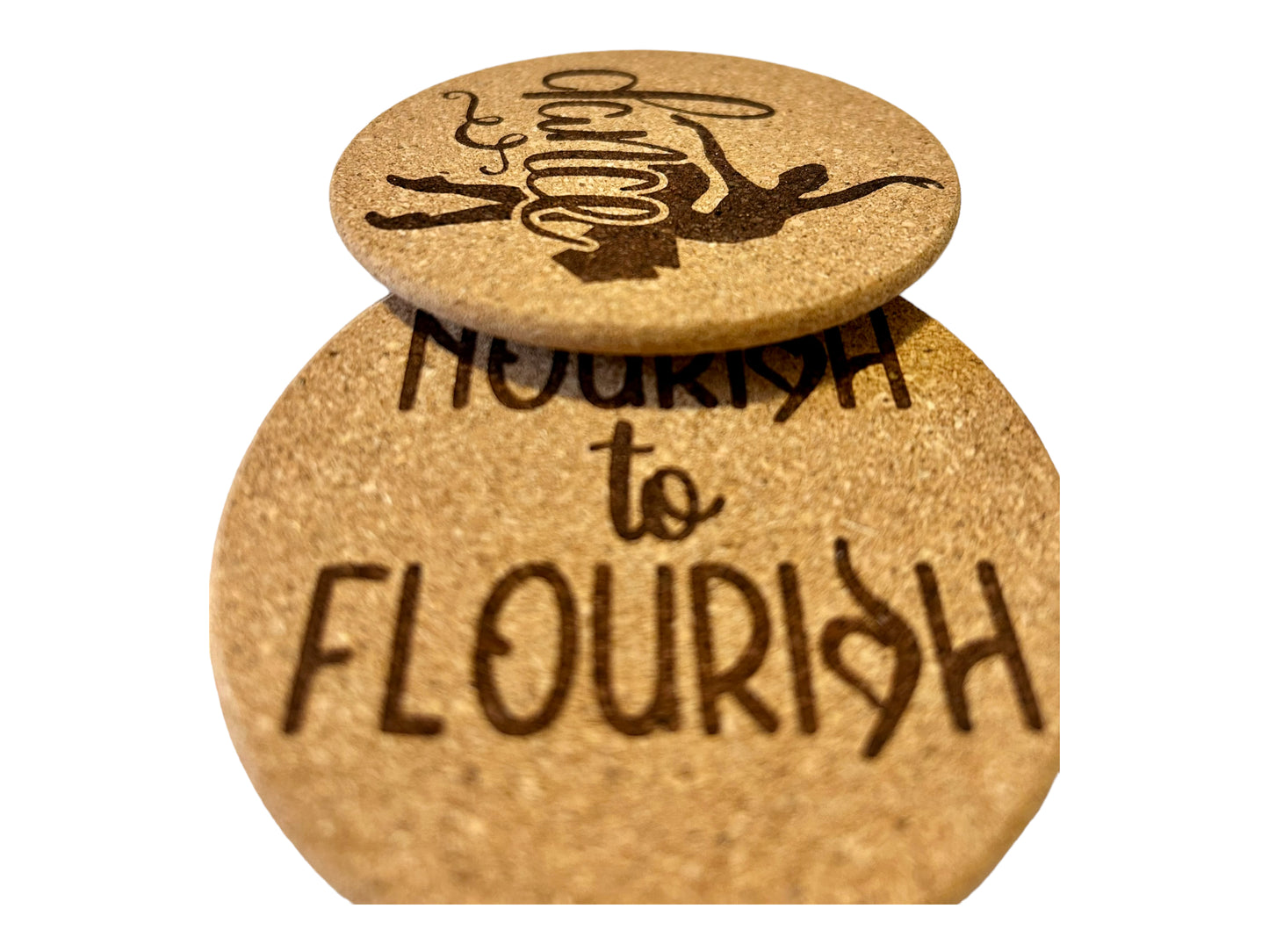 All I Need is Jesus and Coffee Christian Cork Coaster