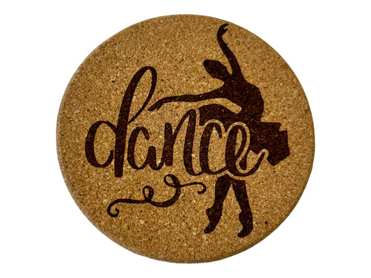 Dance Cork Coaster