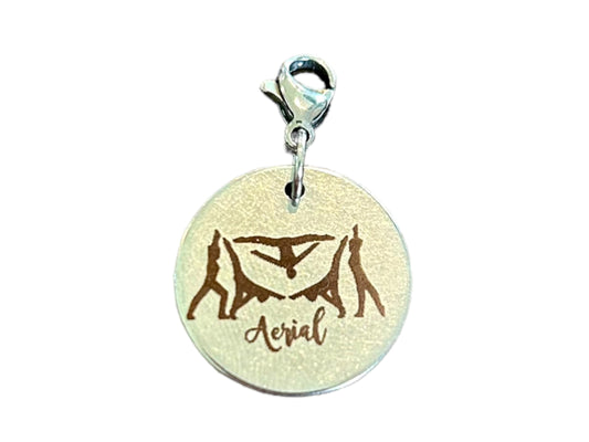 Aerial Skill Charm for Gymnastics Keychain