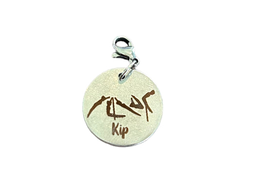 Kip (Bars) Skill Charm for Gymnastics Keychain