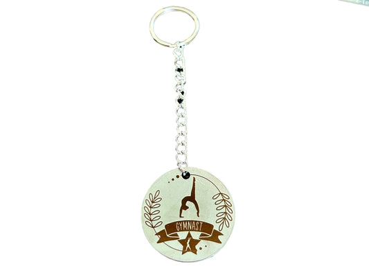 Keychain Base for Gymnastics Keychain