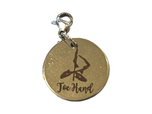 Bars Clear Toe Hand Skill Charm for Gymnastics Keychain