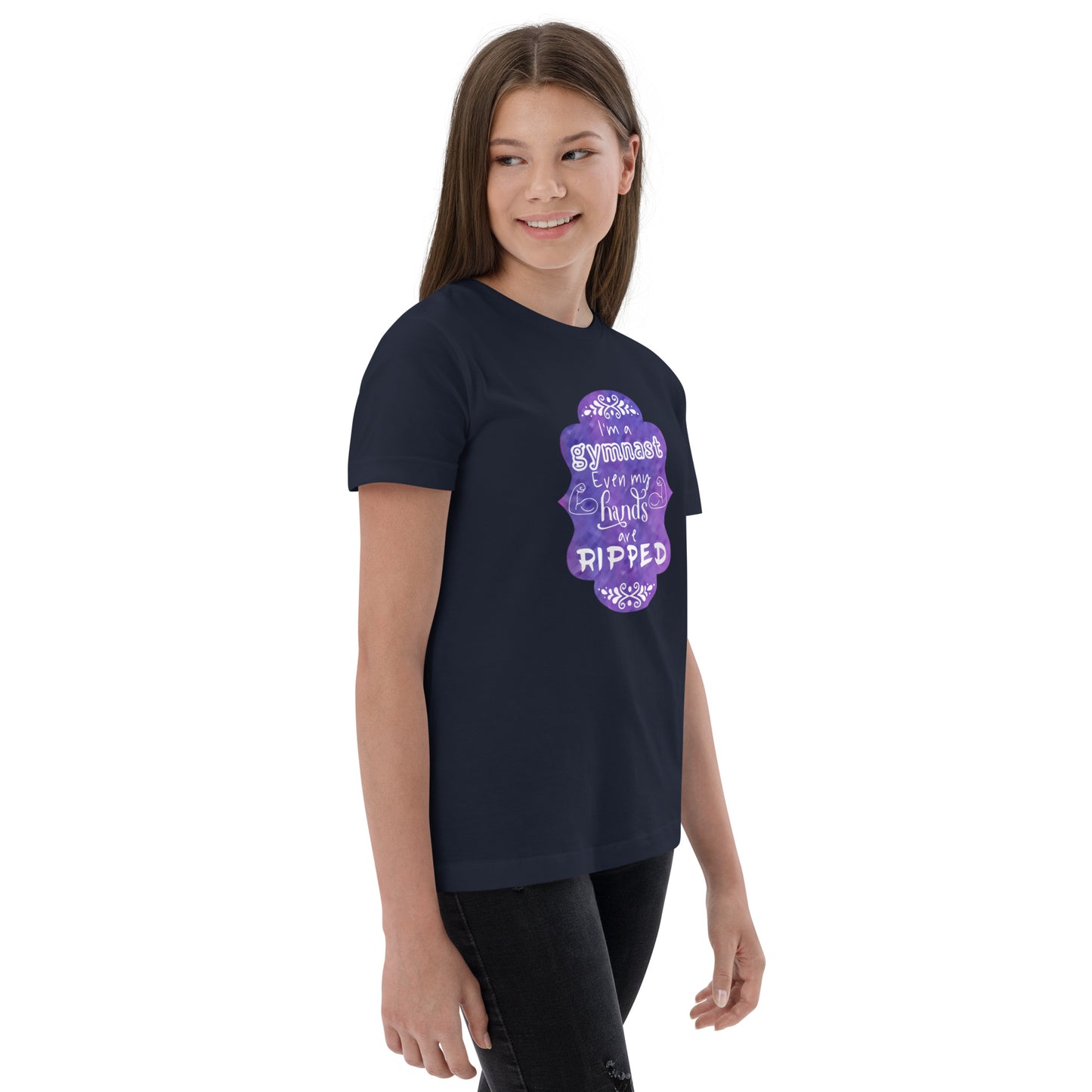 I'm A Gymnast, Even my Hands are Ripped Youth T shirt