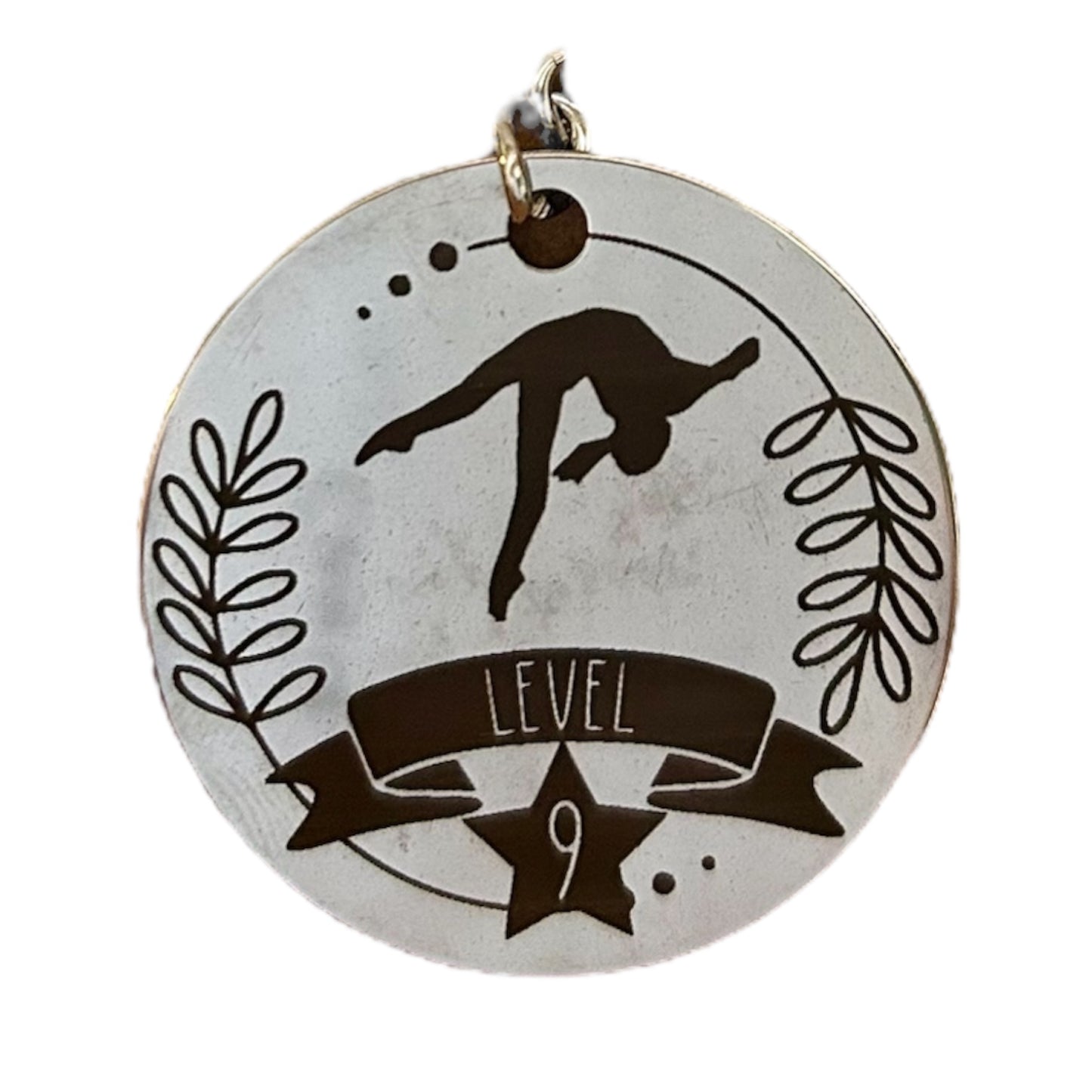 Keychain Base for Gymnastics Keychain