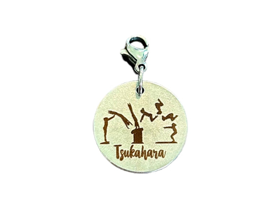Tsukahara (Vault) Skill Charm for Gymnastics Keychain