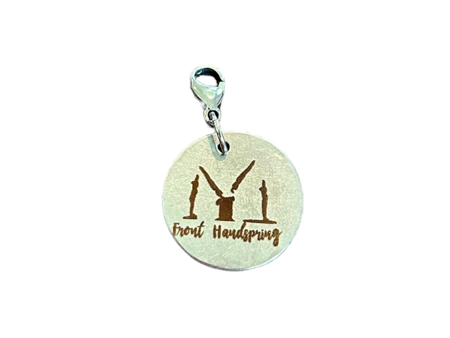 Front Handspring (Vault) Skill Charm for Gymnastics Keychain